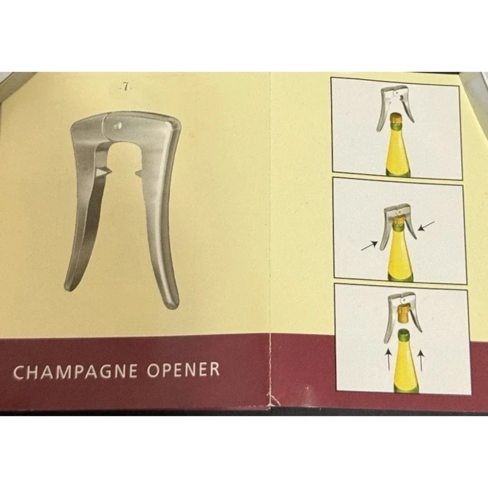 Williams -Sonoma Vigneto Champagne Opener -Only - In original box.